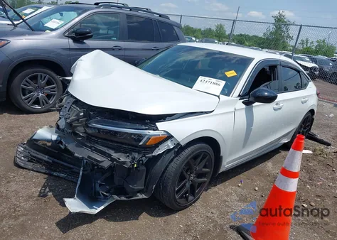 2022 Honda Civic Sport из США, поврежденный, VIN 19XFL2H8XNE009729